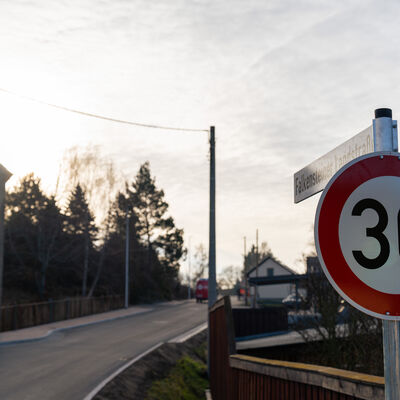 Bild vergr&ouml;&szlig;ern: Er&ouml;ffnung der Falkensteiner Landstra&szlig;e