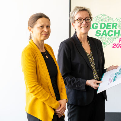 Bild vergr&ouml;&szlig;ern: Logo Vorstellung Tag der Sachsen