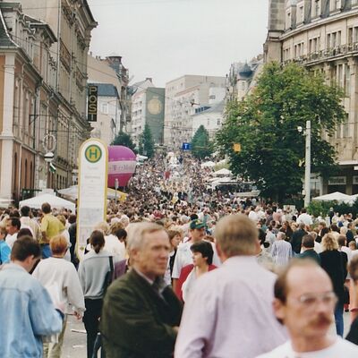 Bild vergr&ouml;&szlig;ern: Tag der Sachsen 1997