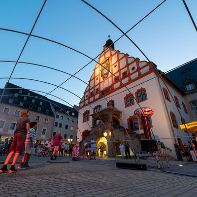 Bild vergr&ouml;&szlig;ern: Plauener Nacht der Muse(e)n 2026 auf dem Altmarkt