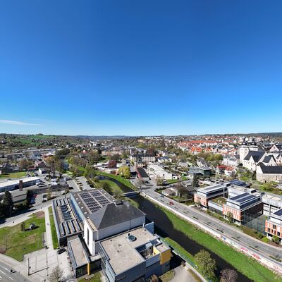 Bild vergr&ouml;&szlig;ern: Blick auf das Stadtbad