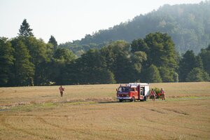 Waldbrand -  Einsatz Feuerwehr
