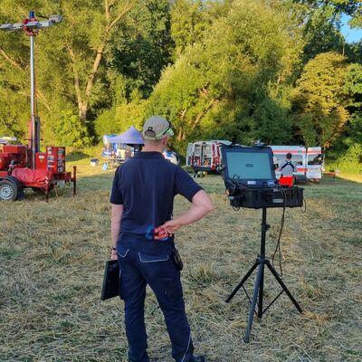 Bild vergr&ouml;&szlig;ern: Waldbrand - 13. August 19:30 Uhr