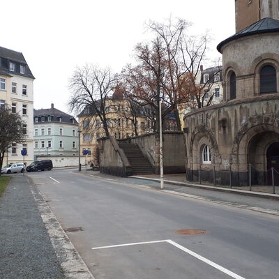 Bild vergr&ouml;&szlig;ern: Markuskirchplatz vor Sanierung
