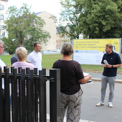 Bild vergr&ouml;&szlig;ern: Sanierung Markuskirchplatz