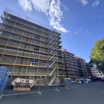 Bild vergr&ouml;&szlig;ern: Sanierung Oberschule Friedrich R&uuml;ckert - Stand September 2026