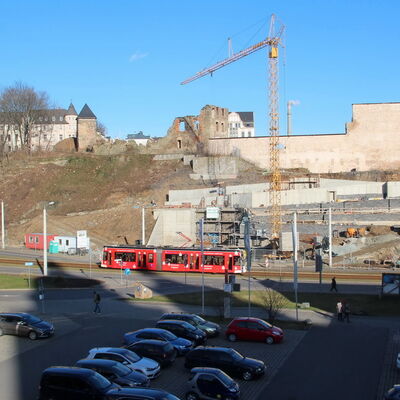 Bild vergr&ouml;&szlig;ern: Schlossterrassen im Januar 2018