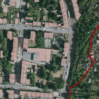 Bild vergr&ouml;&szlig;ern: Luftbild Oelsnitzer Stra&szlig;e