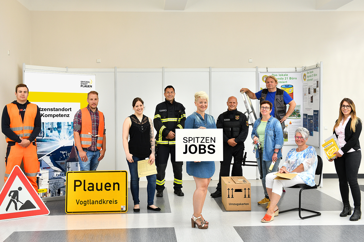 Bild vergrößern: Vielfalt in der Stadt Plauen