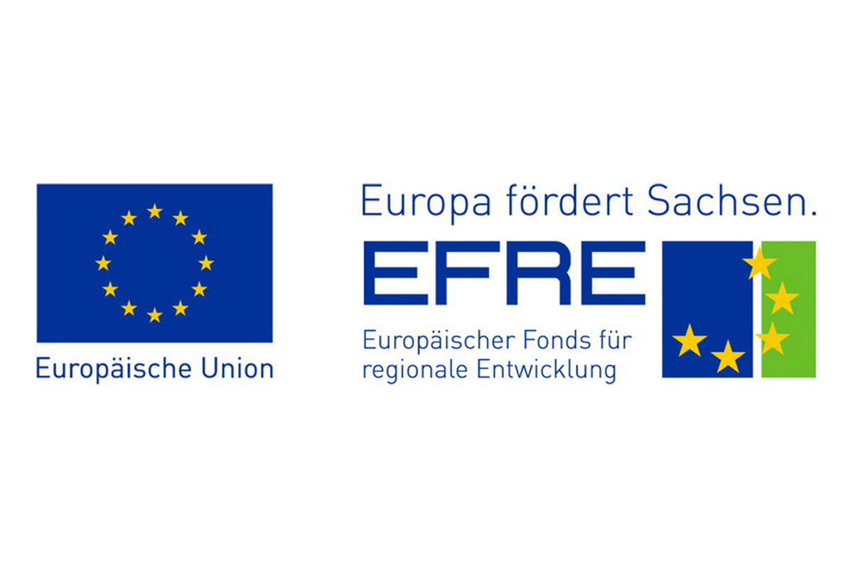 Bild vergrößern: Gefördert durch den Europäischen Fonds für Regionale Entwicklung im Rahmen der Maßnahmen des integrierten Handlungskonzeptes "Elsteraue"