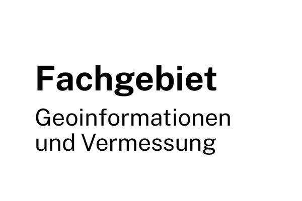Bild vergrößern: Fachgebiet Geoinformationen und Vermessung Logo
