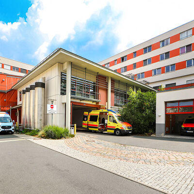 Bild vergrößern: Notfallzentrum des Helios Vogtland-Klinikum