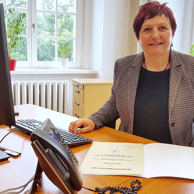 Bild vergrößern: Kerstin Wolf neue Bürgermeisterin