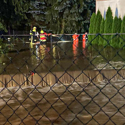 Bild vergr&ouml;&szlig;ern: Hochwasser 2021 -  Chrieschwitz