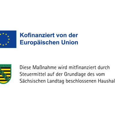 Bild vergr&ouml;&szlig;ern: Diese Ma&szlig;nahme wird mitfinanziert durch Steuermittel auf der Grundlage des vom S&auml;chsischen Landtag beschlossenen Haushaltes.
