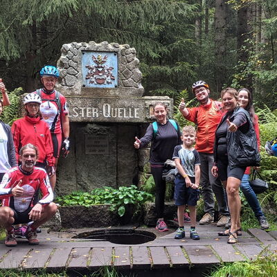 Bild vergr&ouml;&szlig;ern: Pause an der Elsterquelle