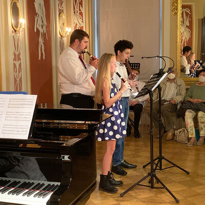 Bild vergr&ouml;&szlig;ern: Gemeinsames Konzert der Musikschule &raquo;Robert Schumann&laquo; A&scaron; und dem Vogtlandkonservatorium &raquo;Clara Wieck&laquo;