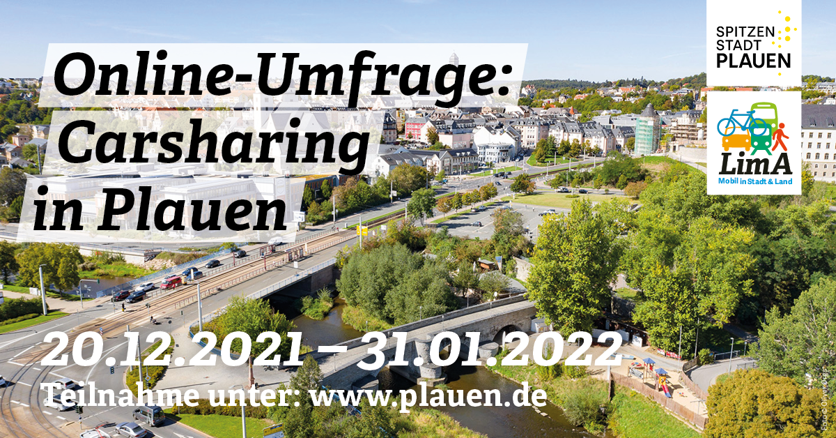 Bild vergrößern: Umfrage zum Carsharing in Plauen