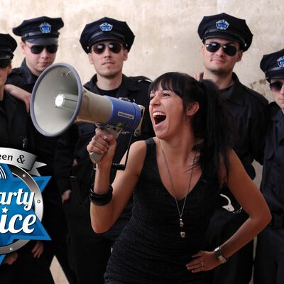 Bild vergrößern: TELLeen & The Party Police - web