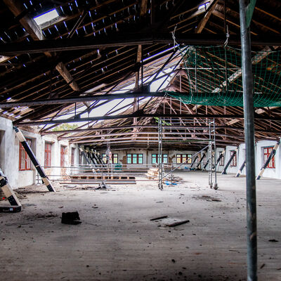 Bild vergr&ouml;&szlig;ern: Umbau Halle 1  - Hempelsche Fabrik
