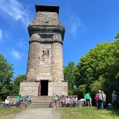 Bild vergr&ouml;&szlig;ern: Naturfreunde Plauen und Wanderfreunde Asch auf Tour in Plauen