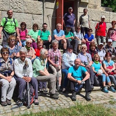 Bild vergr&ouml;&szlig;ern: Naturfreunde Plauen und Wanderfreunde Asch auf Tour in Plauen