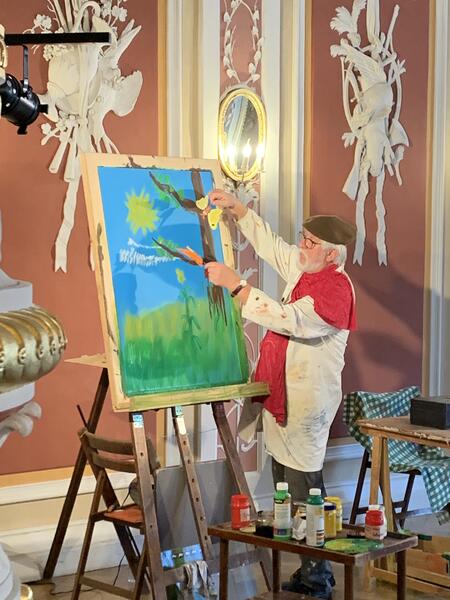 Bild vergr&ouml;&szlig;ern: Heinrich Schulze im Vogtlandmuseum Plauen
