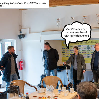 Bild vergr&ouml;&szlig;ern: MDR-Jump-Team zum Location-Check in Plauen