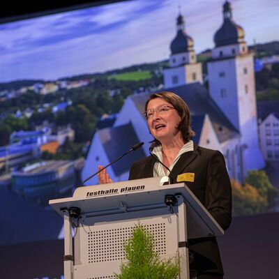 Bild vergr&ouml;&szlig;ern: Jahresempfang des Oberb&uuml;rgermeisters 2024 - Superintendentin
Ulrike Weyer