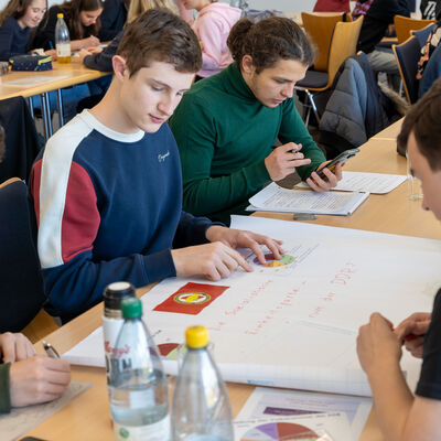 Bild vergr&ouml;&szlig;ern: Sch&uuml;lerworkshop der Deutschen Gesellschaft