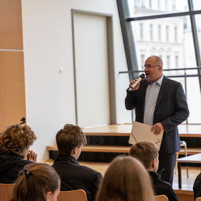 Bild vergr&ouml;&szlig;ern: Sch&uuml;lerworkshop der Deutschen Gesellschaft