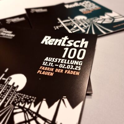 Bild vergr&ouml;&szlig;ern: Veranstaltung: 1 Jahr Fabrik der F&auml;den - 100 Jahre Rentsch, Rentsch 100 Ausstellung 12.11.-02.03.25 Fabrik der F&auml;den Plauen