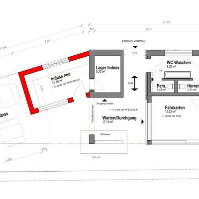 Bild vergr&ouml;&szlig;ern: Planungsbild des neuen Hauptgeb&auml;udes